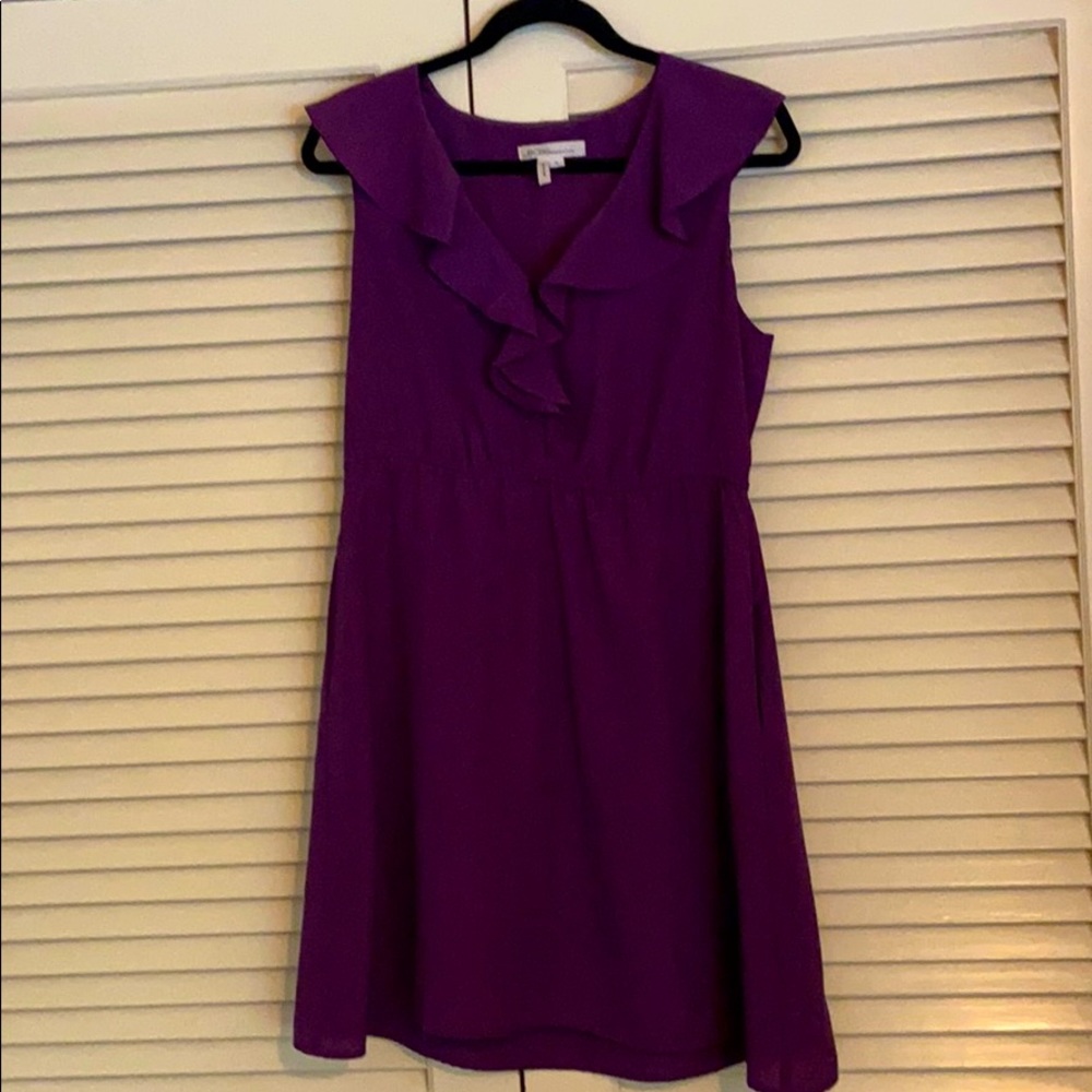 BCBG purple dress sz med
